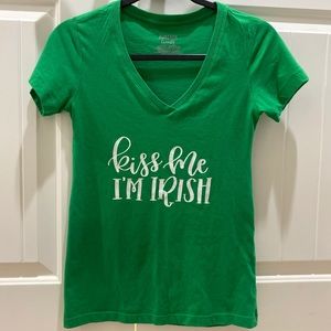 Kiss Me I’m Irish ☘️ short sleeve shirt